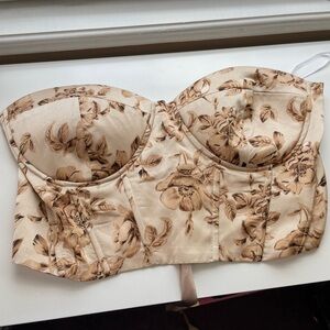 Plus sized corset top